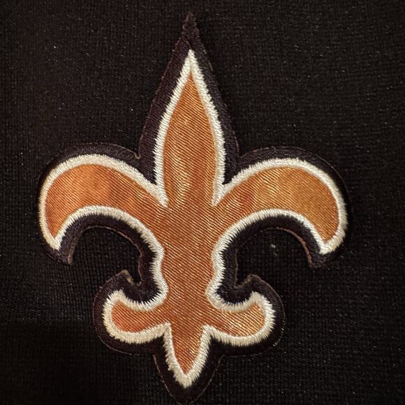 New Orleans Saints Fleur-de-Lis Cheerleader Bodysuit Dress Baby Girl 12 Months - Picture 10 of 12